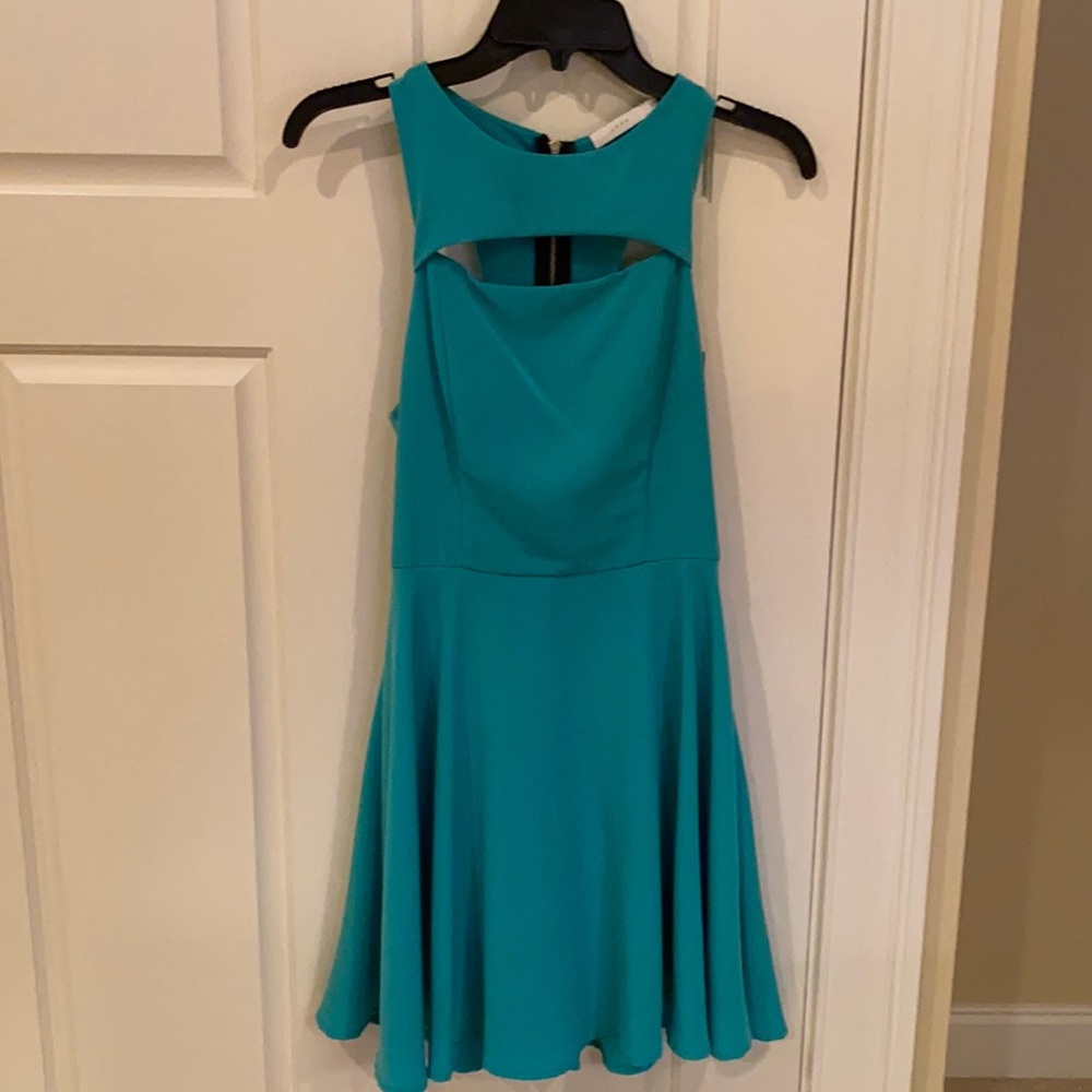 Blue Sleeveless Dress